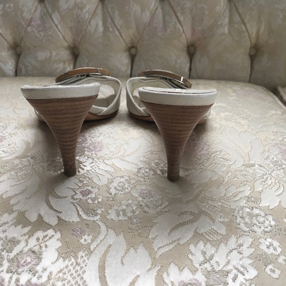 Authentic Prada Vintage Leather Sandals 7 M - Picture 3 of 10